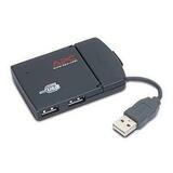 APC USB 2.0 4-Port Travel Hub with Power Adapter