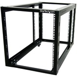 STARTECH.COM StarTech.com 12U 4 Post Server Equipment Open Frame Rack Cabinet w/ Adjustable Posts & Casters