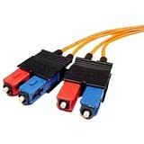 Cables Unlimited Fiber Optic Network Cable - 39.37' - Orange