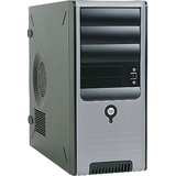 In Win System Cabinet - Mid-tower - Black, Silver