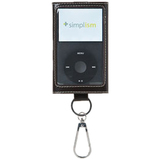 Simplism TR-LCCSCLN-CB Digital Player Case - Leather - Chocolate Black