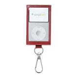 Simplism TR-LCCSCLN-DR Digital Player Case - Leather - Deep Red
