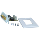 RCA4AV-C5E - QVS Audio/Video Faceplate Insert