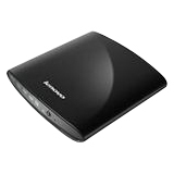 Lenovo GP20N DVD-Writer - Black - Portable