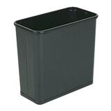 Rubbermaid WB30R Open Top Wastebasket RCPWB30RBK