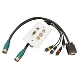TRIPP LITE Tripp Lite EZA-VGACSAX-2 Audio/Video Cable Adapter