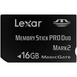 Lexar Media Platinum II 16 GB Memory Stick PRO Duo - 1 Card - LMSPD16GBSBNA