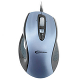 Innovera Mouse - Laser Wired - Steel Blue