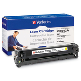VERBATIM AMERICAS LLC Verbatim HP CB542A Remanufactured Laser Cartridge Yellow (Color LaserJet CP1515N, CP1518ni, CP1215, CM1312mfp