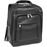 MCKLEIN McKlein 41655 Notebook Case - Briefcase - Leather - Black