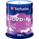 Verbatim 95098 DVD Recordable Media - DVD+R - 16x - 4.70 GB - 200 Pack Spindle