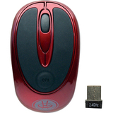 GEAR HEAD Gear Head MP2275RED Mouse - Optical Wireless - Red