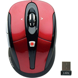 GEAR HEAD Gear Head MPT3200RED Wireless Optical Mouse