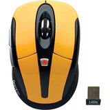 Gear Head MPT3400YLW Mouse - Optical Wireless - Yellow