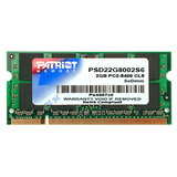 PATRIOT Patriot Signature DDR2 2GB CL6 PC2-6400 (800MHz) SODIMM