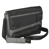 Sony VGPAMB14/B Notebook Case - Messenger - Polyester - Black, Gray