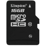 KINGSTON Kingston SDC10/16GB 16 GB MicroSD High Capacity (microSDHC) - 1 Card