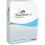 Microsoft Visual Studio 2010 Professional Edition with MSDN Embedded Subscription - Complete Product - 1 User FPD-00059