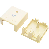 STARTECH.COM StarTech.com Dual Cat 5e RJ45 Wall Box - Ivory