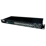 TRANSITION NETWORKS Transition Networks MIL-SM24T4DPA Gigabit Ethernet Switch