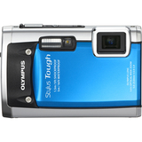 Olympus Stylus 6020 14 Megapixel Compact Camera - Blue 227640