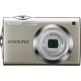 Nikon Coolpix S4000 Point & Shoot Digital Camera - 12 Megapixel - 3" Active Matrix TFT Color LCD - Silver