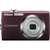 Nikon Coolpix S3000 Point & Shoot Digital Camera - 12 Megapixel - 2.70" Active Matrix TFT Color LCD - Plum
