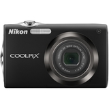 Nikon Coolpix S3000 12 Megapixel Compact Camera - 4.90 mm-19.60 mm - Black