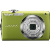 Nikon Coolpix S3000 Point & Shoot Digital Camera - 12 Megapixel - 2.70" Active Matrix TFT Color LCD - Green