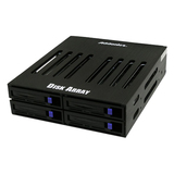 Addonics AE4RCS25NSA-A Storage Bay Adapter - Internal - Black