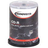 Innovera 77990 CD Recordable Media - CD-R - 52x - 700 MB - 100 Pack Spindle