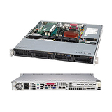 Supermicro SuperChassis 813MTQ-350CB System Cabinet - Rack-mountable - Black
