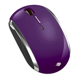 Microsoft 6000 Mouse - Laser Wireless - Purple
