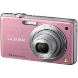 Panasonic Lumix DMC-FH3 Point & Shoot Digital Camera - 14.1 Megapixel - 2.70" Active Matrix TFT Color LCD - Pink