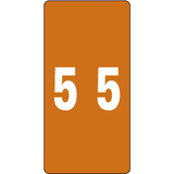 Smead 67225 Color Coded Label - 1' Width x 2' Length - 1 Roll