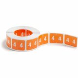Smead 67344 Color Coded Label - 1.25' Width x 1' Length - 1 Roll