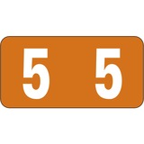 Smead 67475 Color Coded Label - 1' Width x 0.50' Length - 250 / Pack