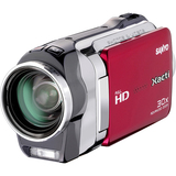 SANYO Xacti VPC-SH1 Digital Camcorder - 2.7' LCD - CMOS - Red