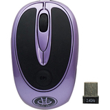 GEAR HEAD Gear Head MP2475PUR Mouse - Optical Wireless - Purple, Black