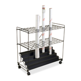 Mayline RF60 Roll File Cart MLNRF60BLK
