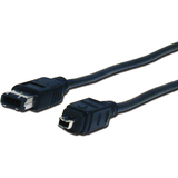 COMPREHENSIVE Comprehensive Standard Series IEEE 1394 Firewire 6 pin plug to 4 pin plug cable 3ft