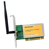 NETGEAR WG311 54MBPS-WLS PCI CARD