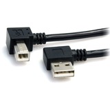 STARTECH.COM StarTech.com 3 ft A Right Angle to B Right Angle USB Cable - M/M