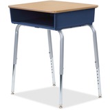 Virco 785M Open Front Student Desk with Book Box VIR785MPLSMBU51