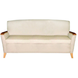 Legacy Robertson 1013 Sofa with Wood Arm Cap LFGB1013