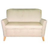 Legacy Robertson 1022 Loveseat Sofa with Flat Upholstered Arm LFGB1022