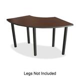 Lorell NTT5924 Crescent Training Table Top LLR69366