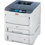 OKIDATA Oki C610DTN LED Printer - Color - 1200 x 600 dpi Print - Plain Paper Print - Desktop