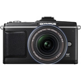 Olympus PEN E-P2 12.3 Megapixel Mirrorless Camera (Body with Lens Kit) - 14 mm - 42 mm - Black 262829