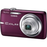Casio Exilim EX-Z550 14.1 Megapixel Compact Camera - 4.65 mm-18.60 mm - Red